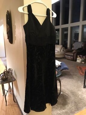 Sleeveless Velvet Dress by Bandolino. Size 6